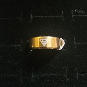 Gold Superman Ring